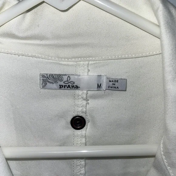 Prana‎  denim zip jacket Size Medium - Picture 3 of 11